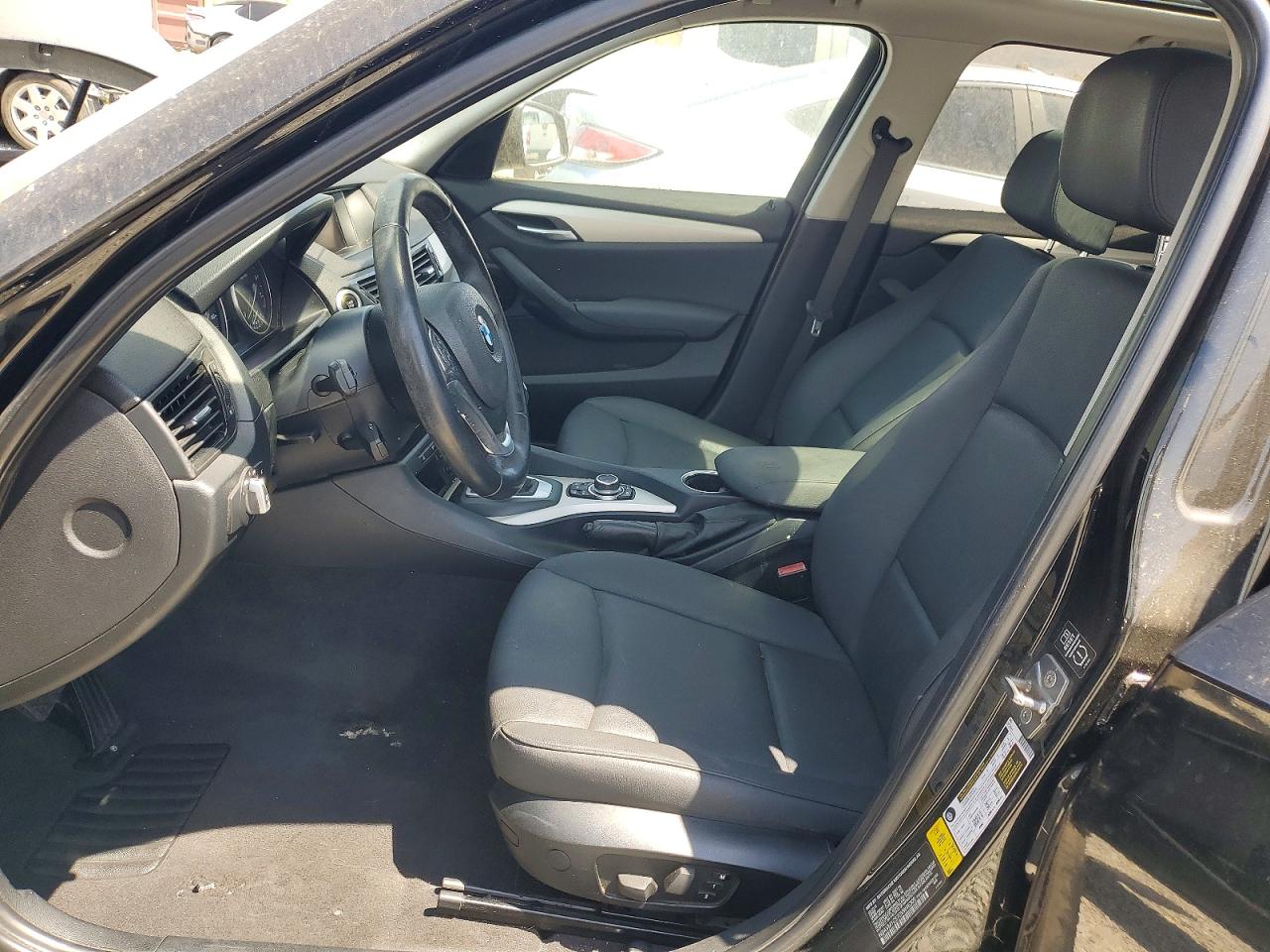2013 Bmw X1 Sdrive28i Black vin: WBAVM1C57DVW46309
