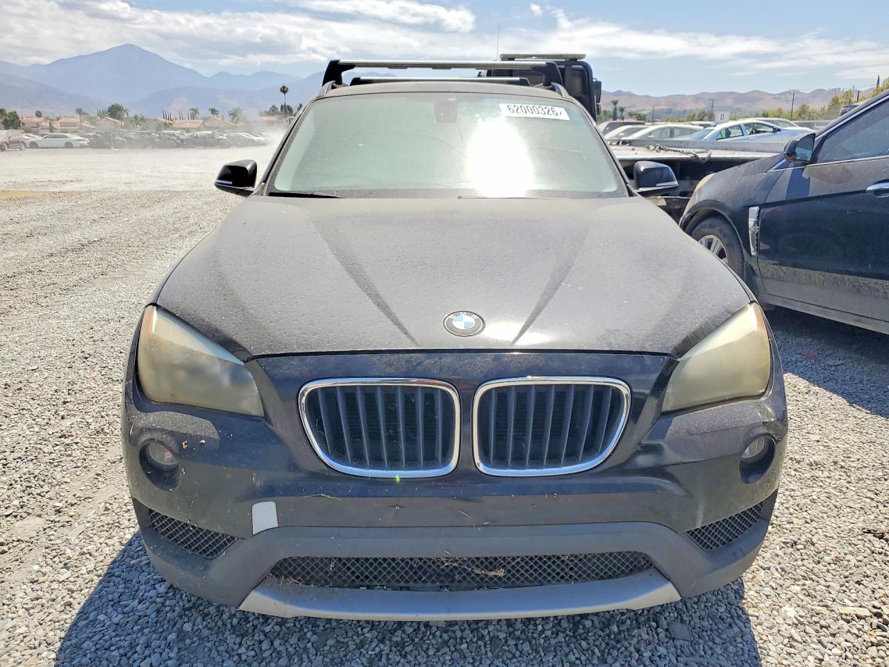 2013 Bmw X1 Sdrive28i Black vin: WBAVM1C57DVW46309