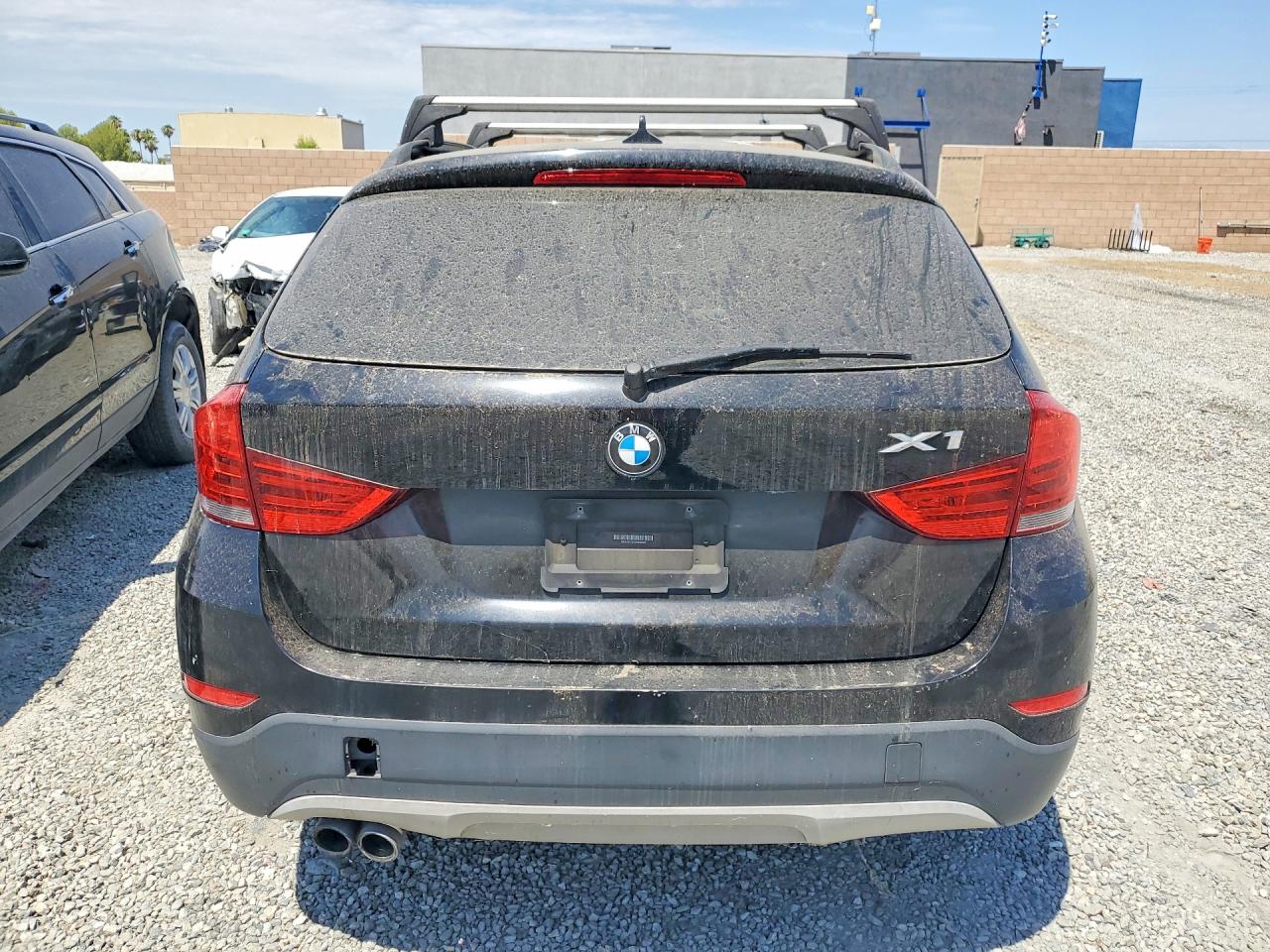 2013 Bmw X1 Sdrive28i Black vin: WBAVM1C57DVW46309