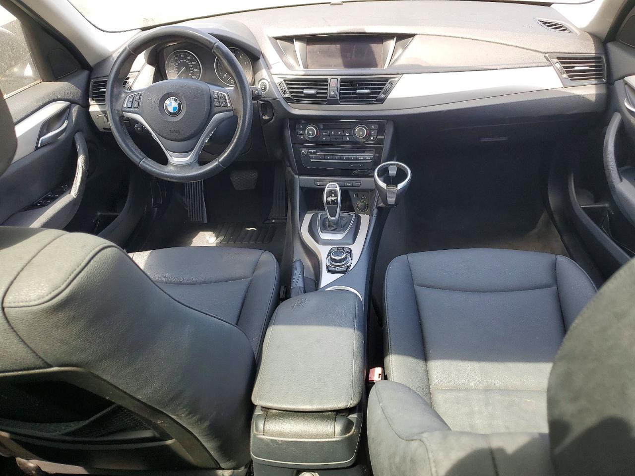 2013 Bmw X1 Sdrive28i Black vin: WBAVM1C57DVW46309