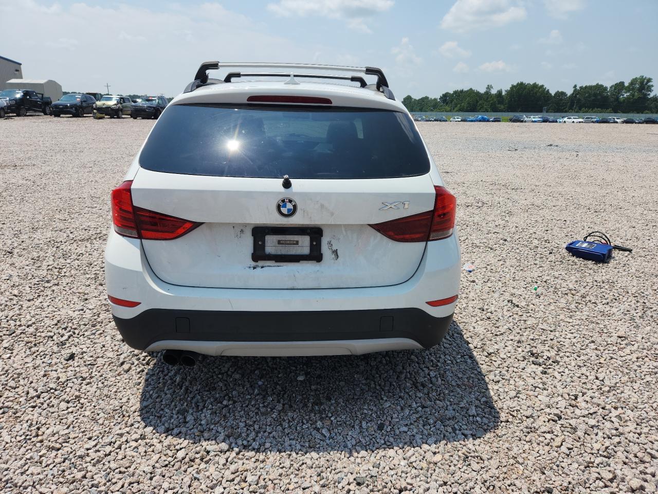 2013 Bmw X1 Sdrive28i White vin: WBAVM1C57DVW46486