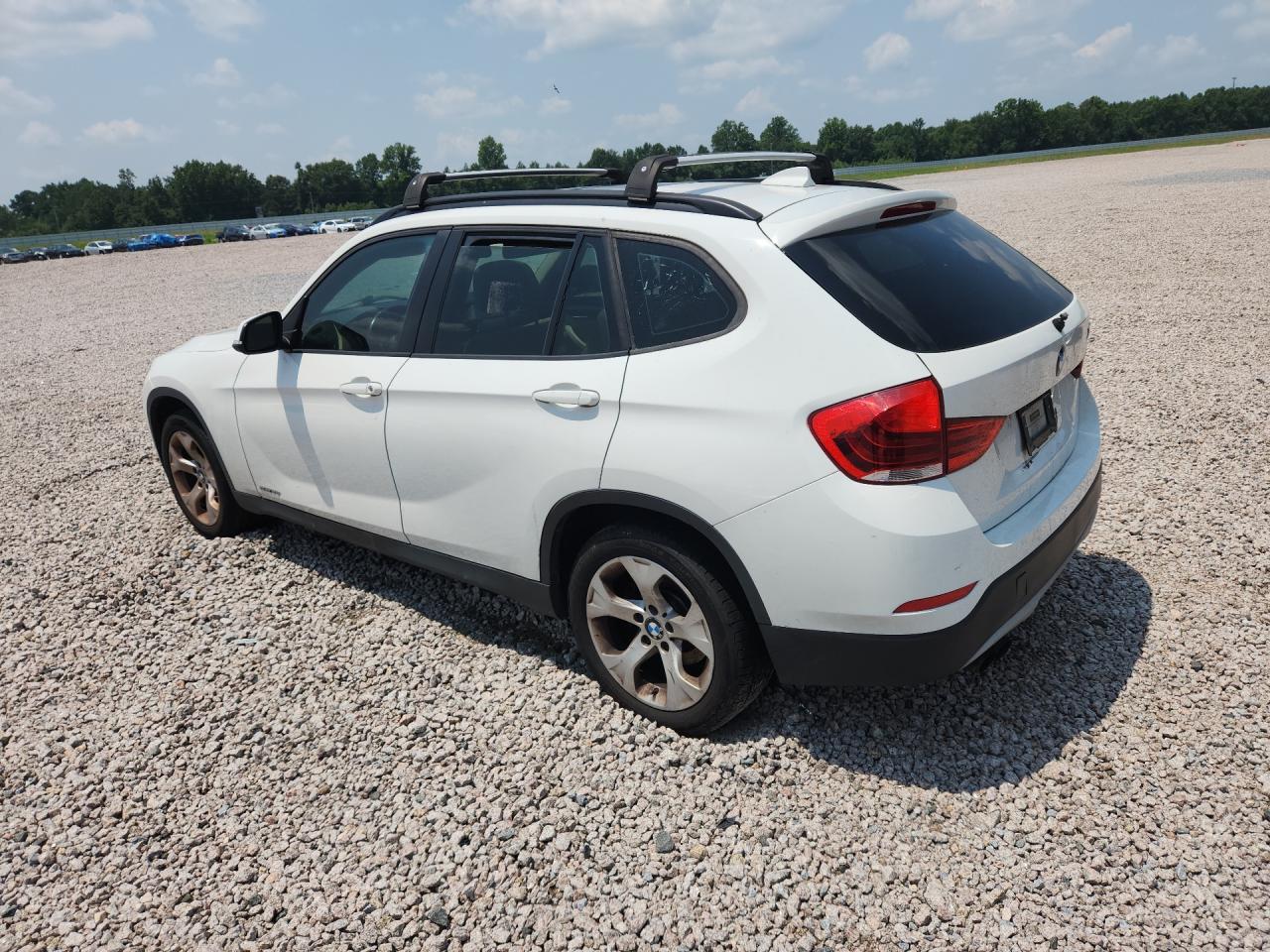 2013 Bmw X1 Sdrive28i White vin: WBAVM1C57DVW46486