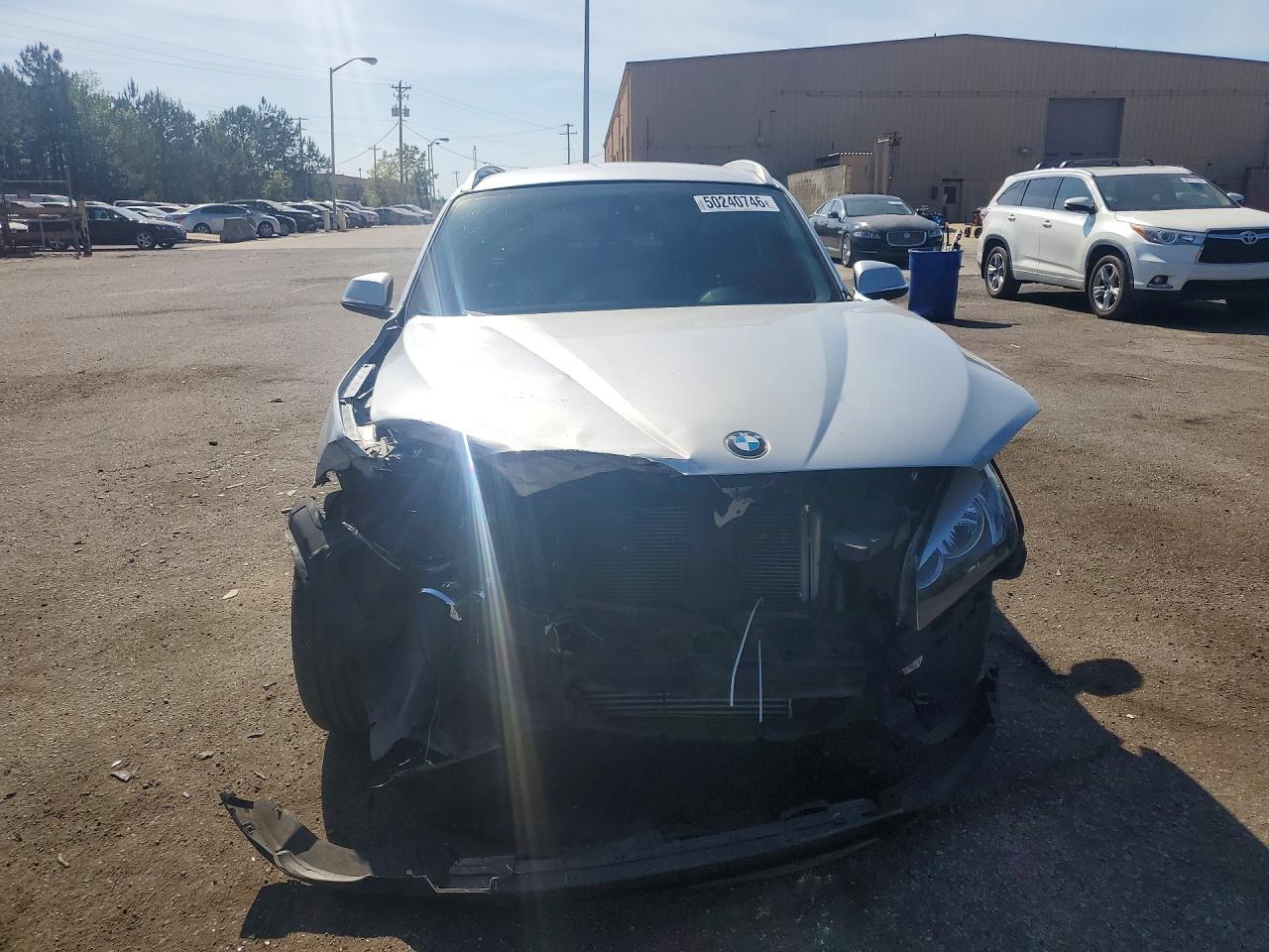 2014 Bmw X1 Sdrive28i Silver vin: WBAVM1C57EVW52967