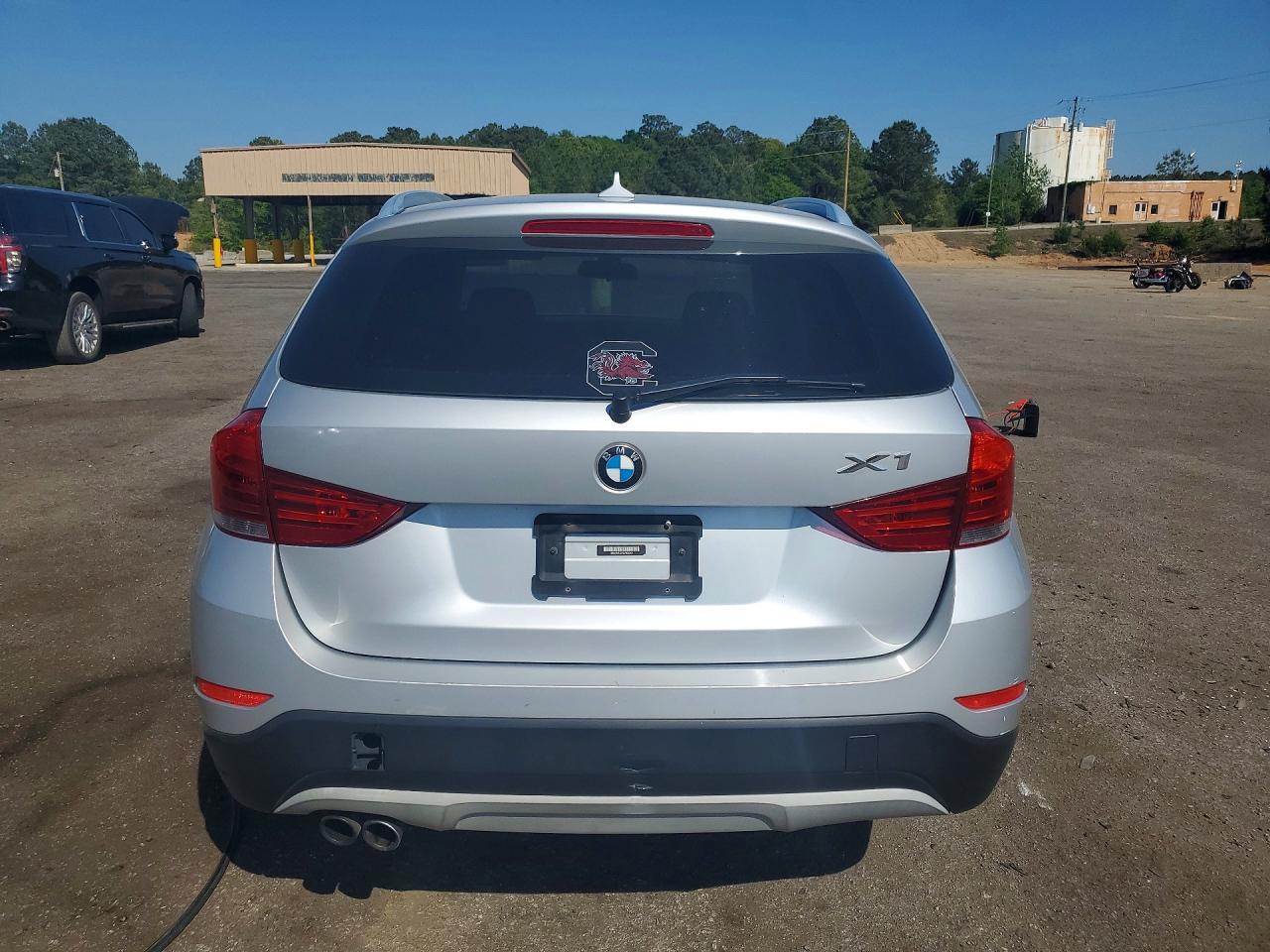 2014 Bmw X1 Sdrive28i Silver vin: WBAVM1C57EVW52967