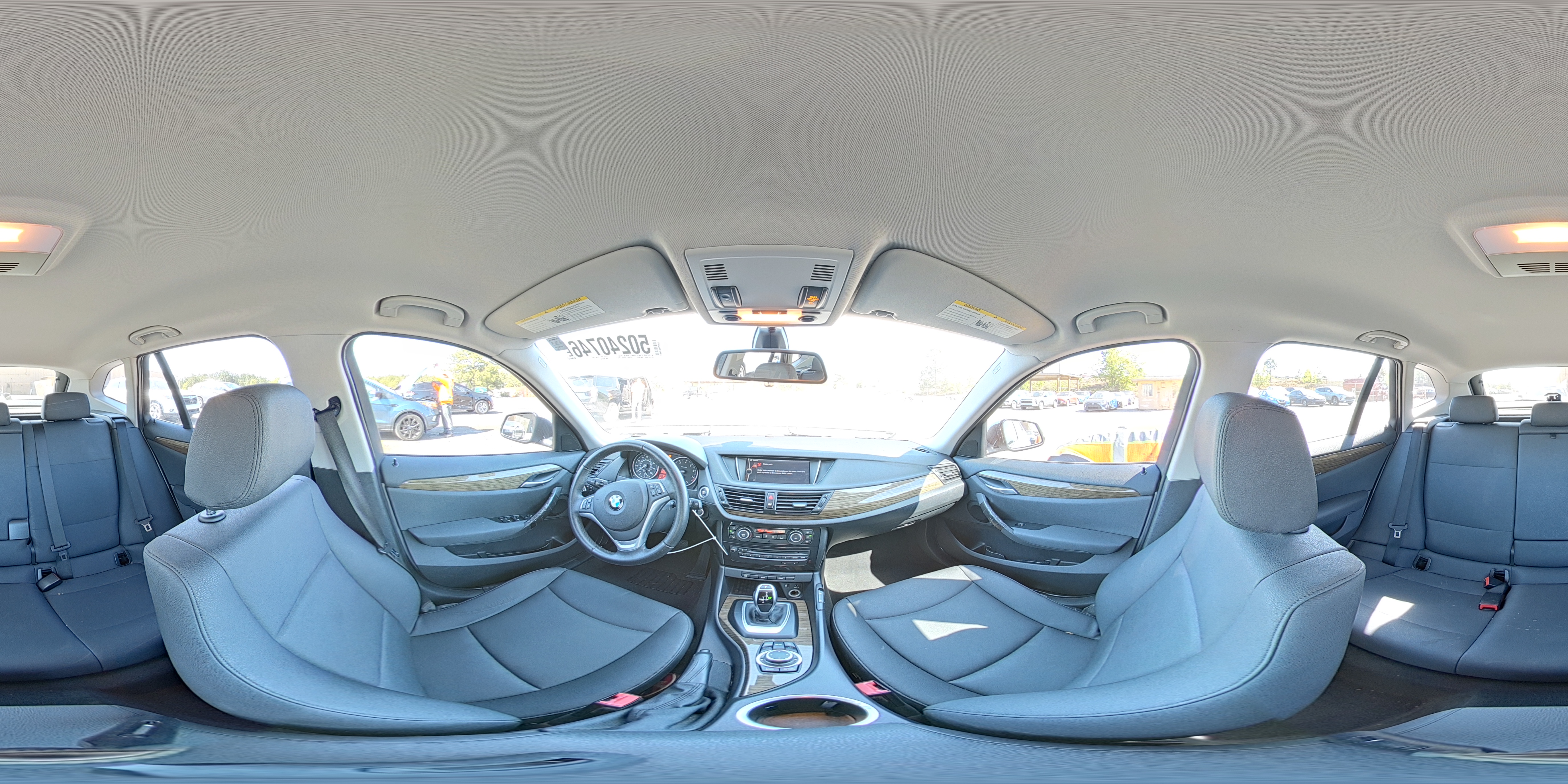 2014 Bmw X1 Sdrive28i Silver vin: WBAVM1C57EVW52967