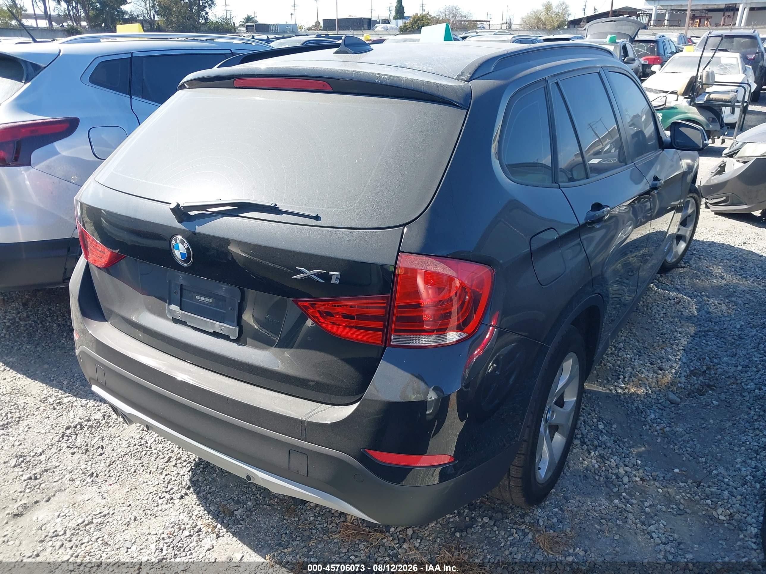 2015 Bmw X1 Sdrive28i Gray vin: WBAVM1C57FV314521