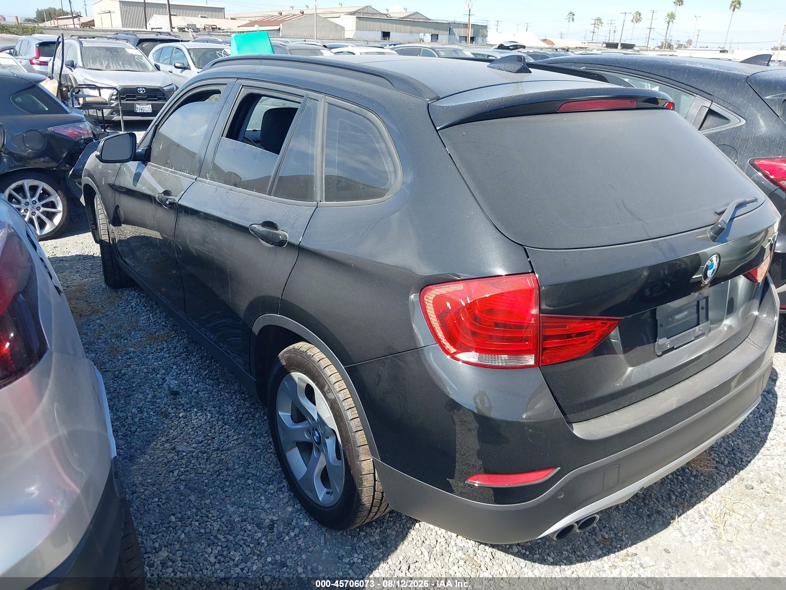 2015 Bmw X1 Sdrive28i Gray vin: WBAVM1C57FV314521