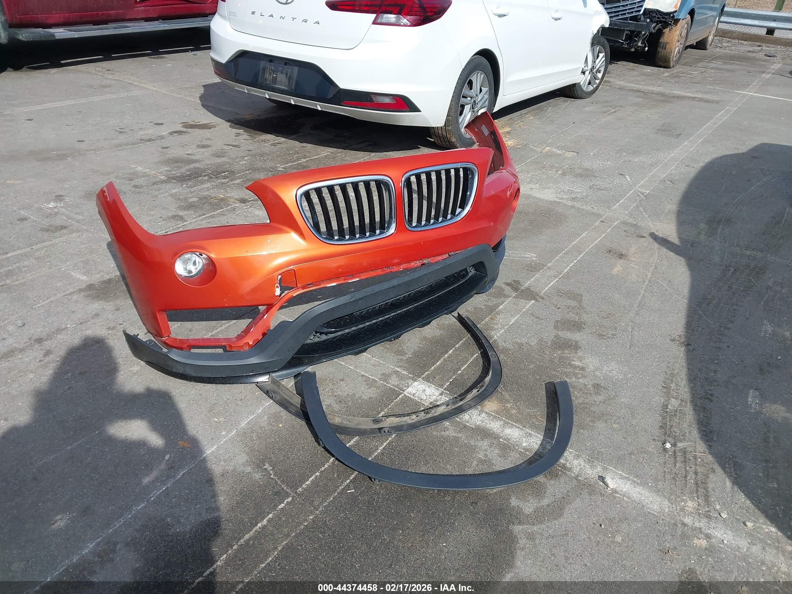 2015 Bmw X1 Sdrive28i Orange vin: WBAVM1C57FV314700