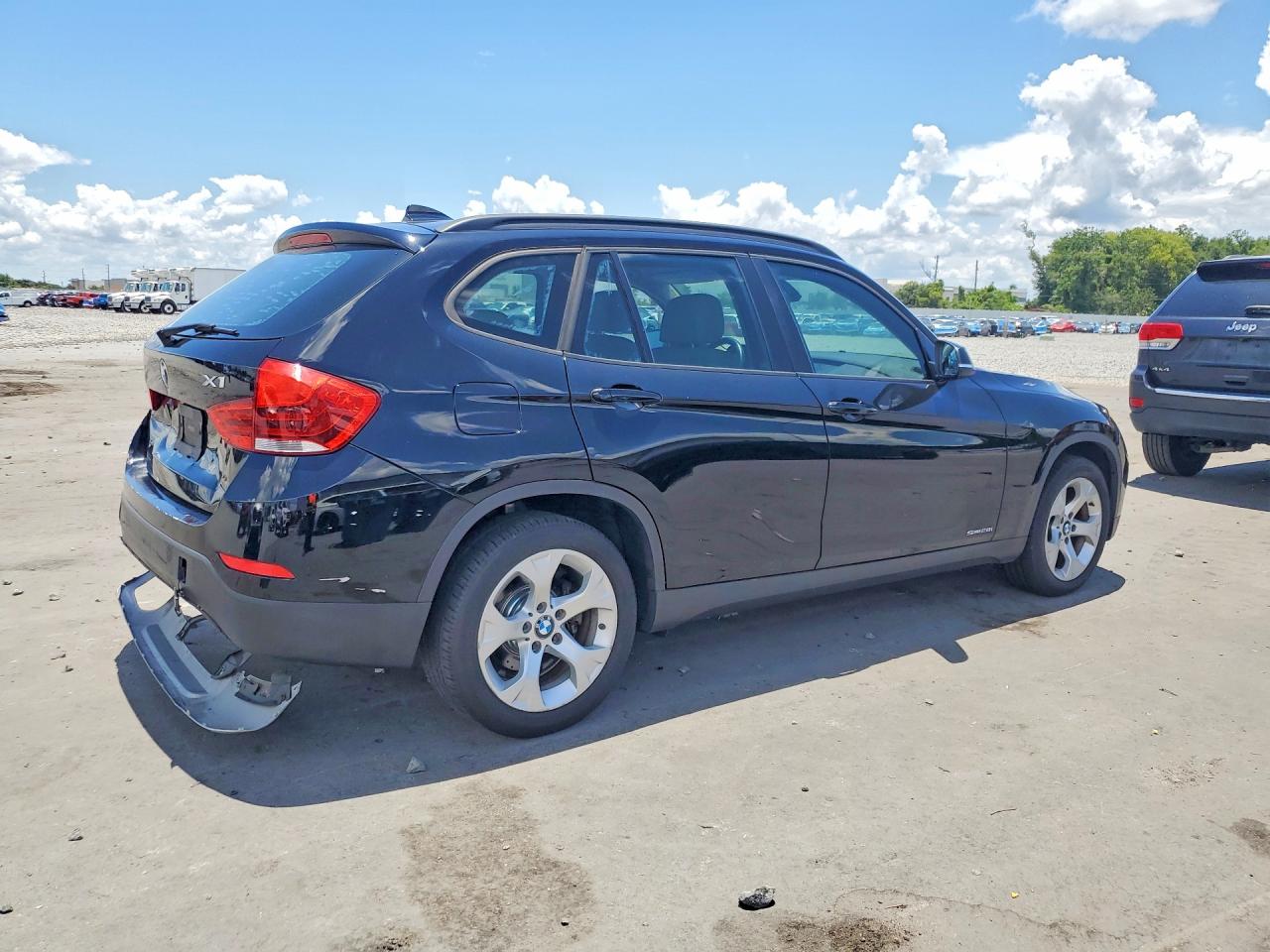 2013 Bmw X1 Sdrive28i Black vin: WBAVM1C58DVW42818