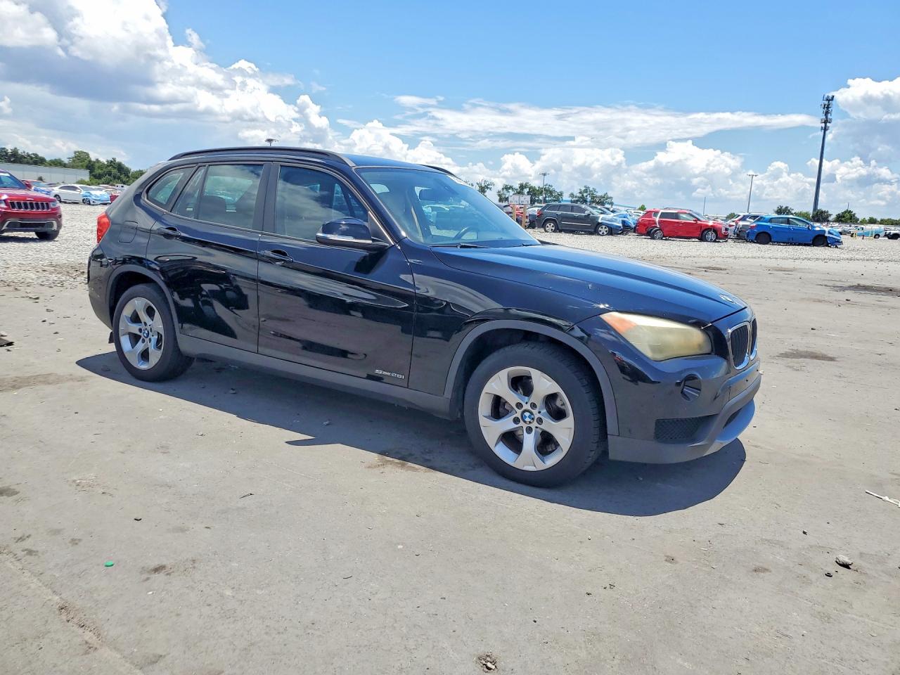2013 Bmw X1 Sdrive28i Black vin: WBAVM1C58DVW42818