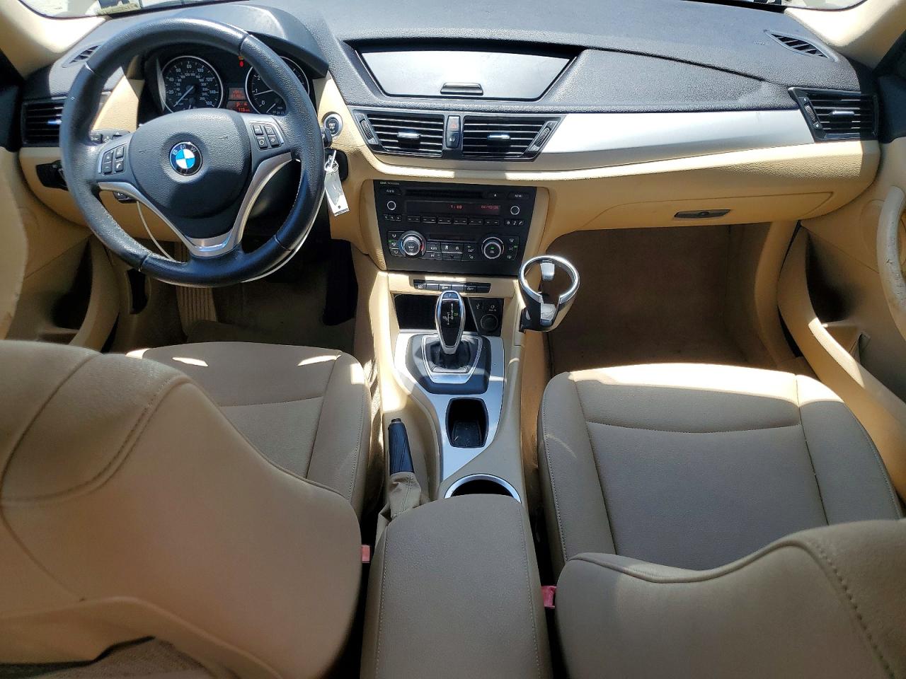 2013 Bmw X1 Sdrive28i Black vin: WBAVM1C58DVW42818