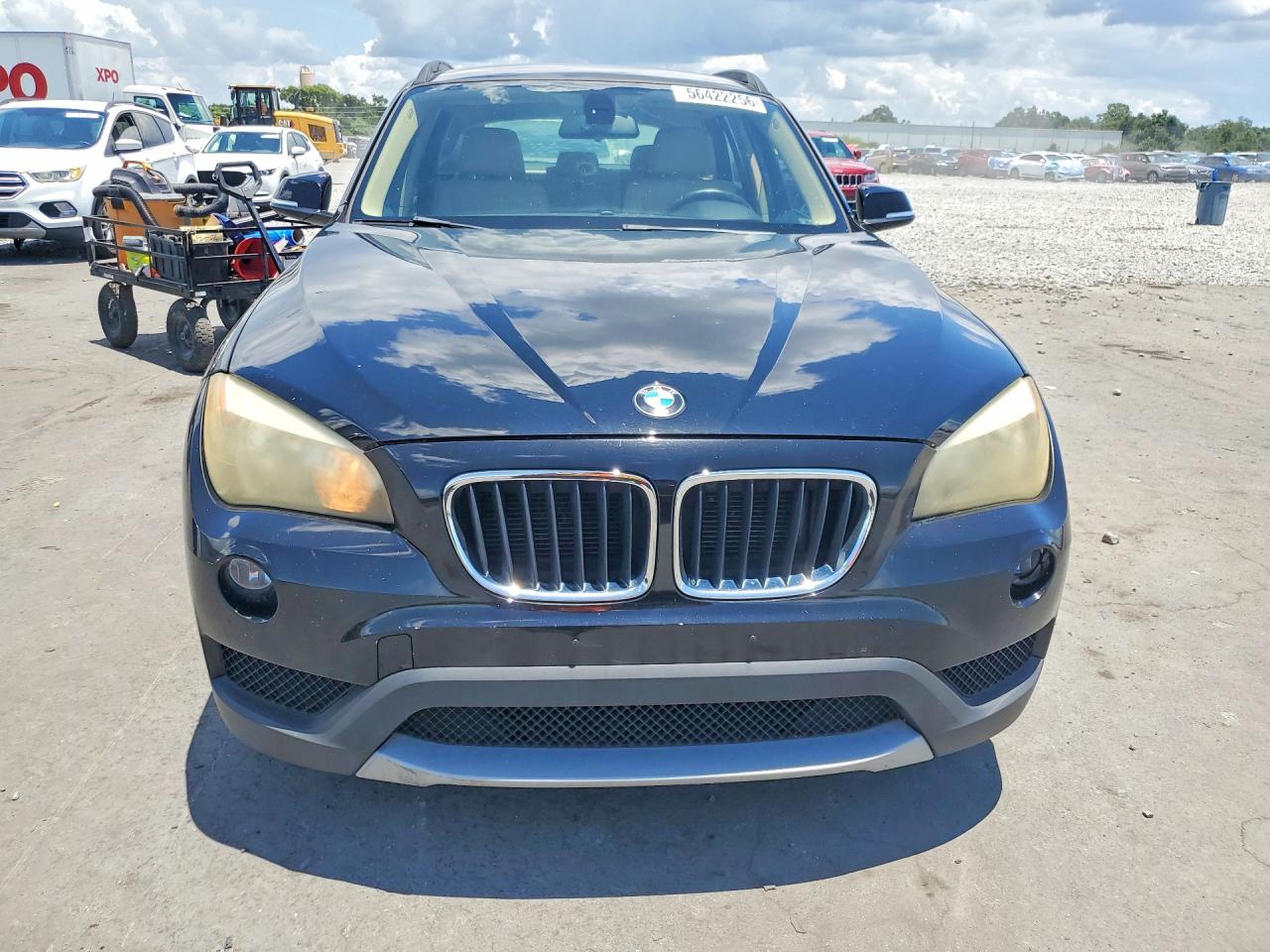 2013 Bmw X1 Sdrive28i Black vin: WBAVM1C58DVW42818