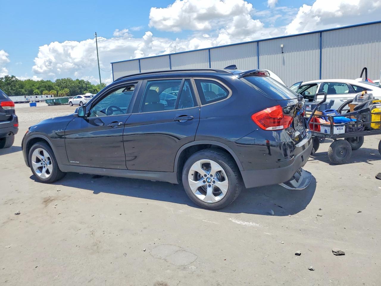2013 Bmw X1 Sdrive28i Black vin: WBAVM1C58DVW42818