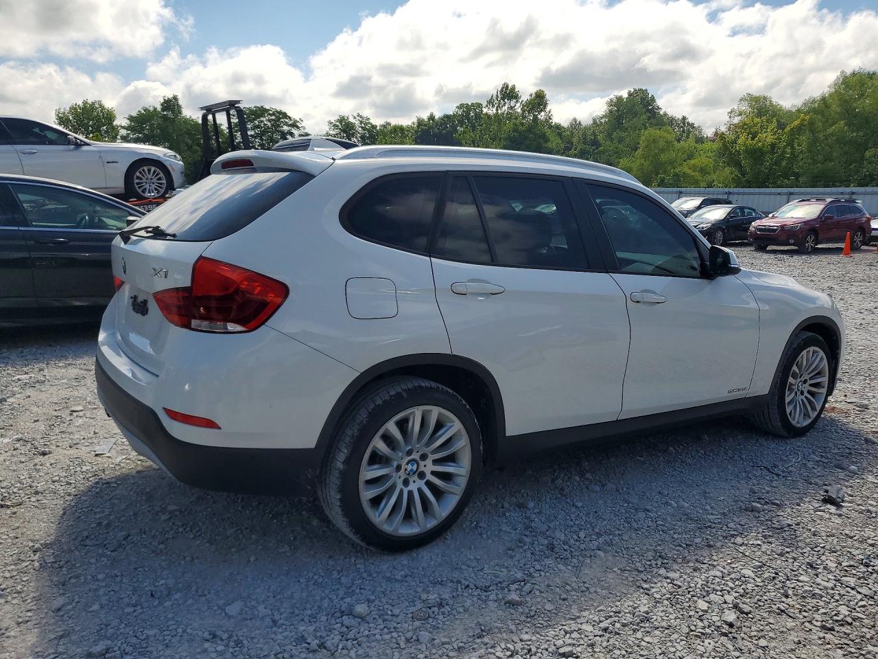 2014 Bmw X1 Sdrive28i White vin: WBAVM1C58EVW48667
