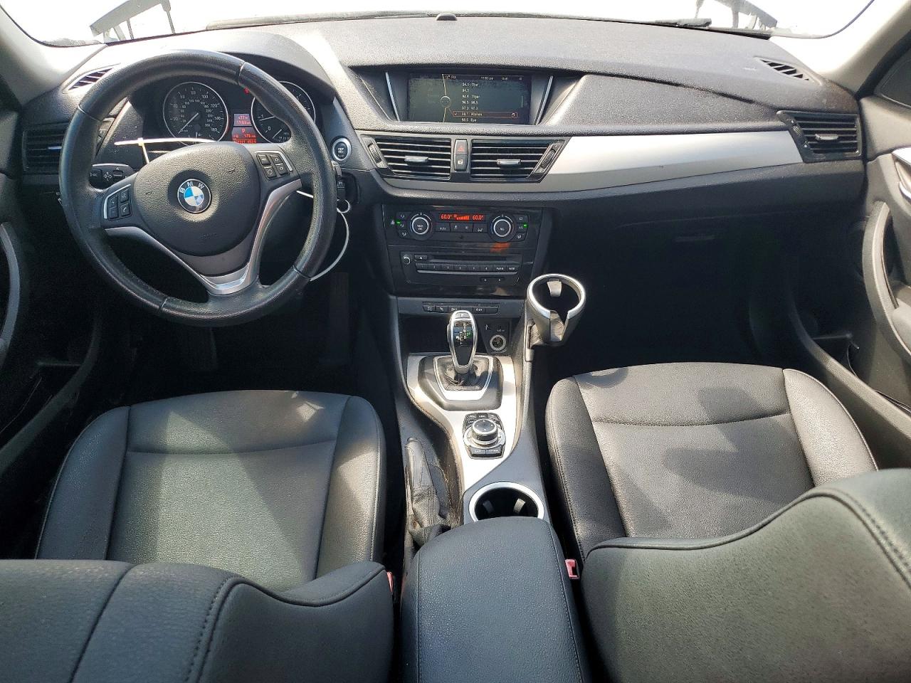 2014 Bmw X1 Sdrive28i White vin: WBAVM1C58EVW48667