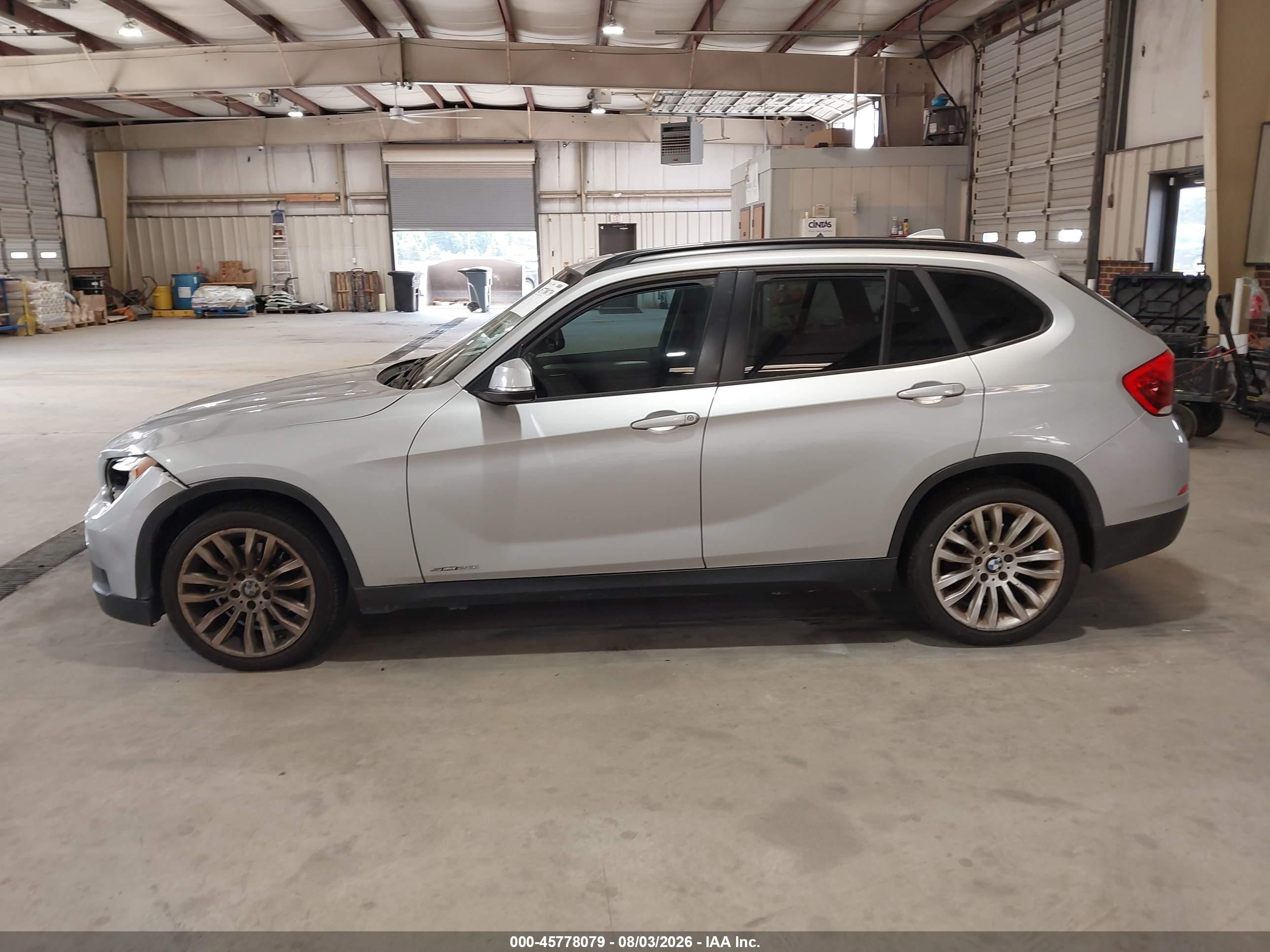2014 Bmw X1 Sdrive28i Gray vin: WBAVM1C58EVW51391