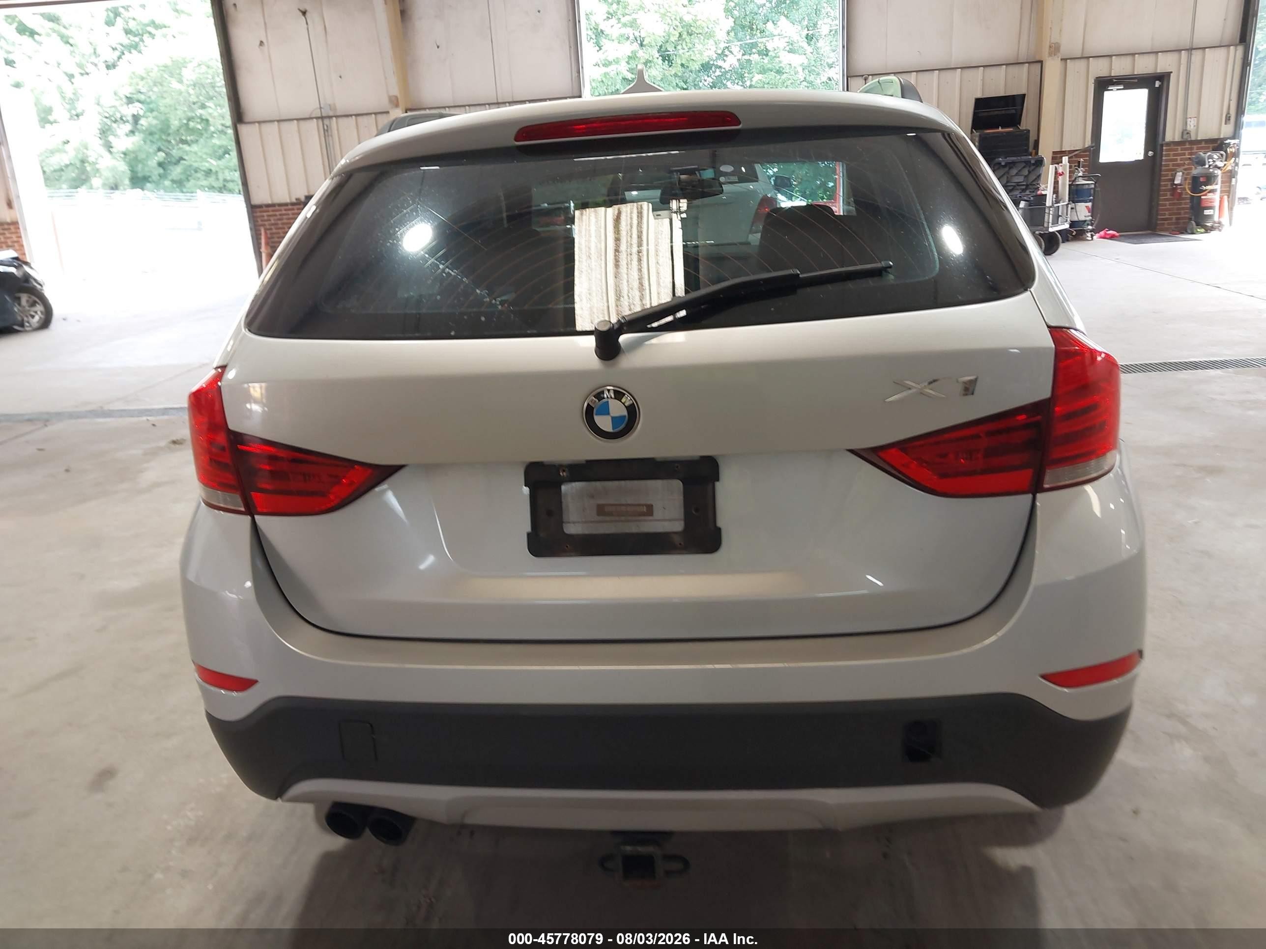 2014 Bmw X1 Sdrive28i Gray vin: WBAVM1C58EVW51391