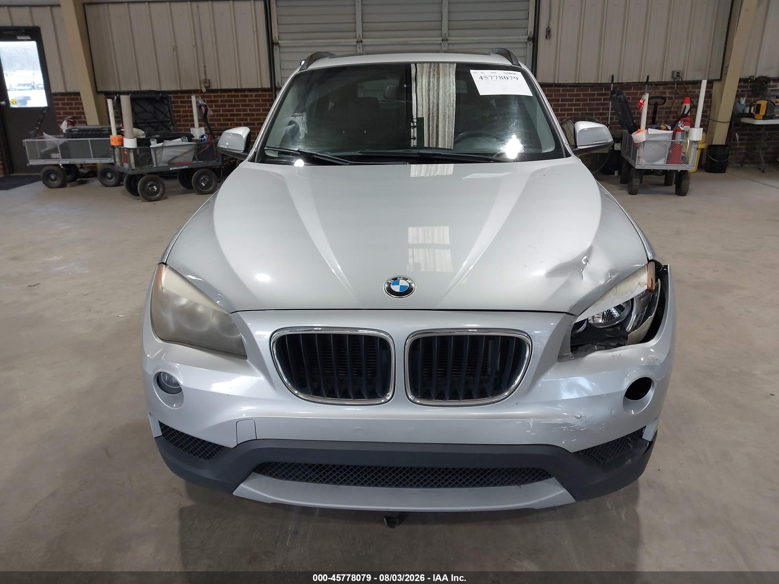2014 Bmw X1 Sdrive28i Gray vin: WBAVM1C58EVW51391