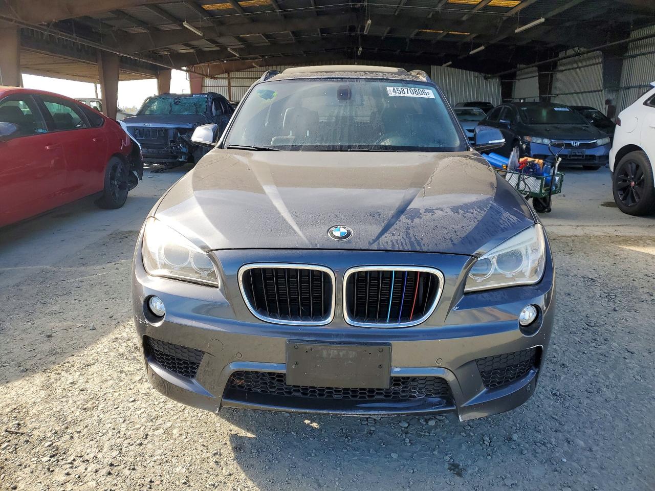 2015 Bmw X1 Sdrive28i Gray vin: WBAVM1C58FV314981