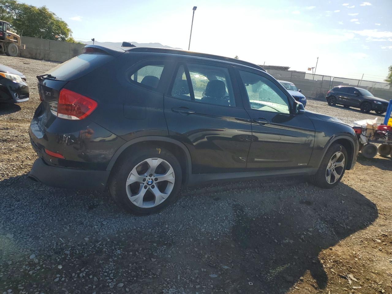 2014 Bmw X1 Sdrive28i Black vin: WBAVM1C5XEVW47164