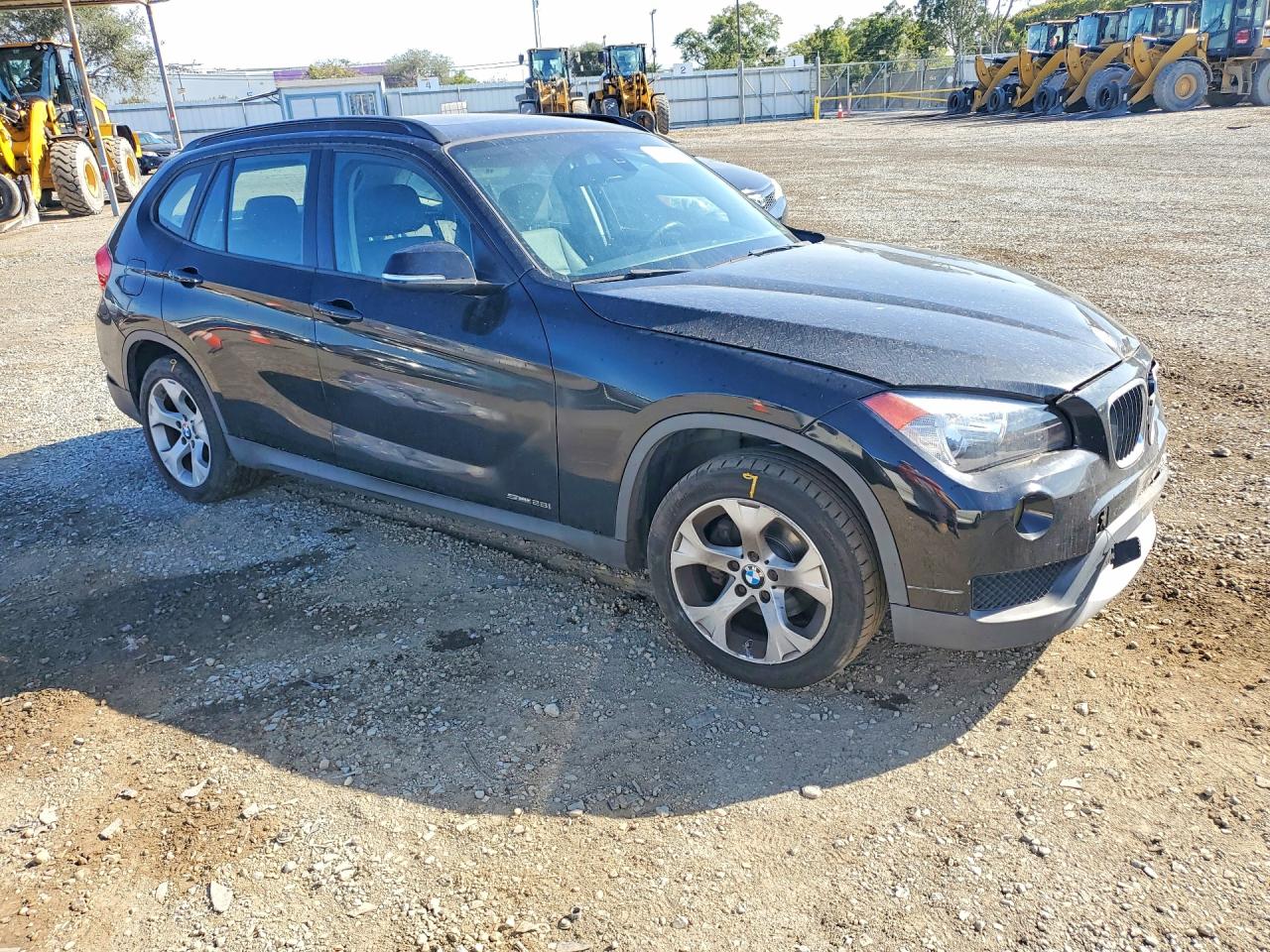 2014 Bmw X1 Sdrive28i Black vin: WBAVM1C5XEVW47164