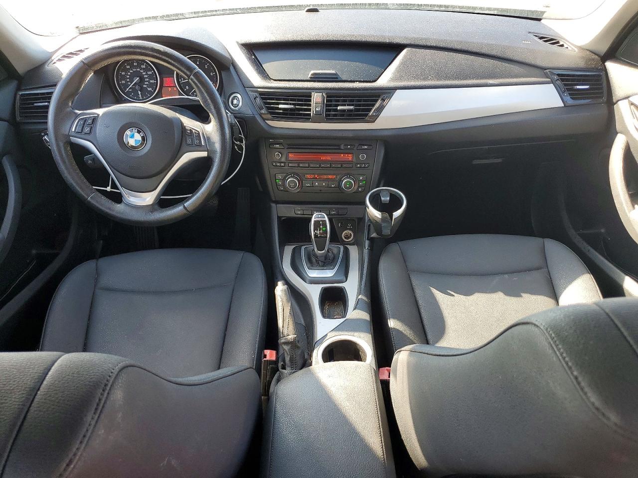 2014 Bmw X1 Sdrive28i Black vin: WBAVM1C5XEVW47164