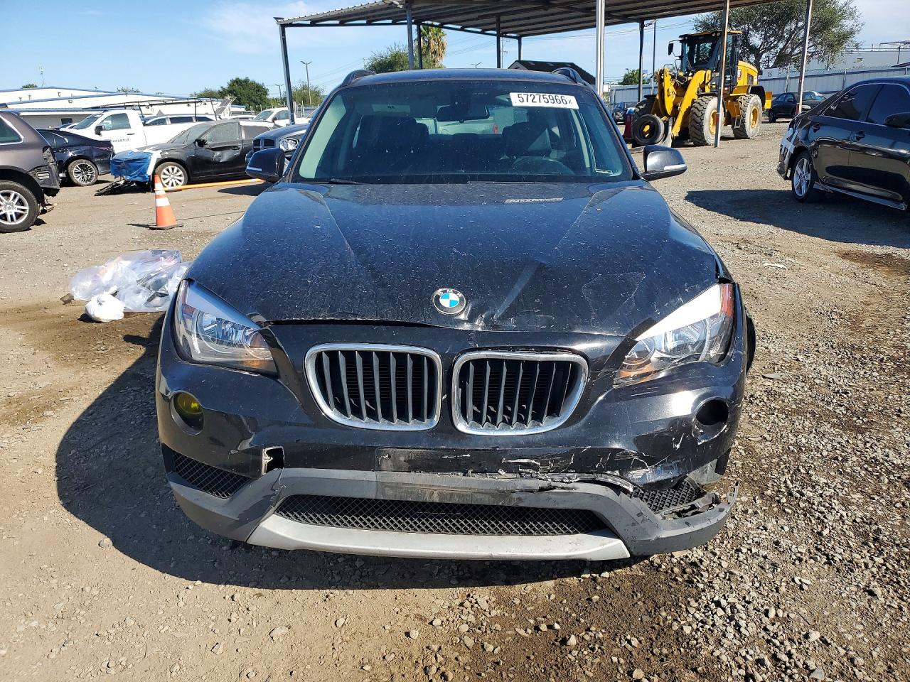 2014 Bmw X1 Sdrive28i Black vin: WBAVM1C5XEVW47164
