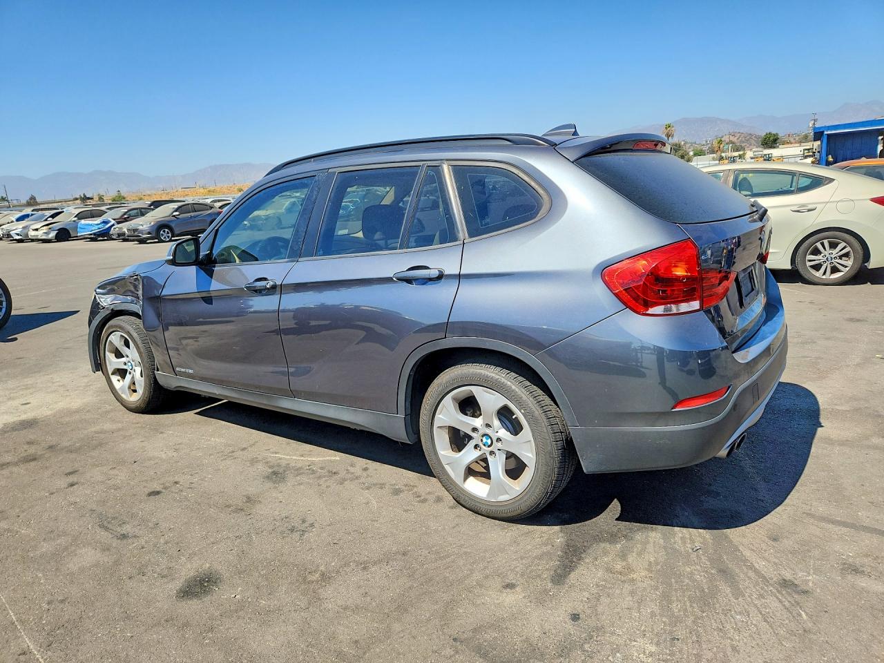 2014 Bmw X1 Sdrive28i Charcoal vin: WBAVM1C5XEVW50517