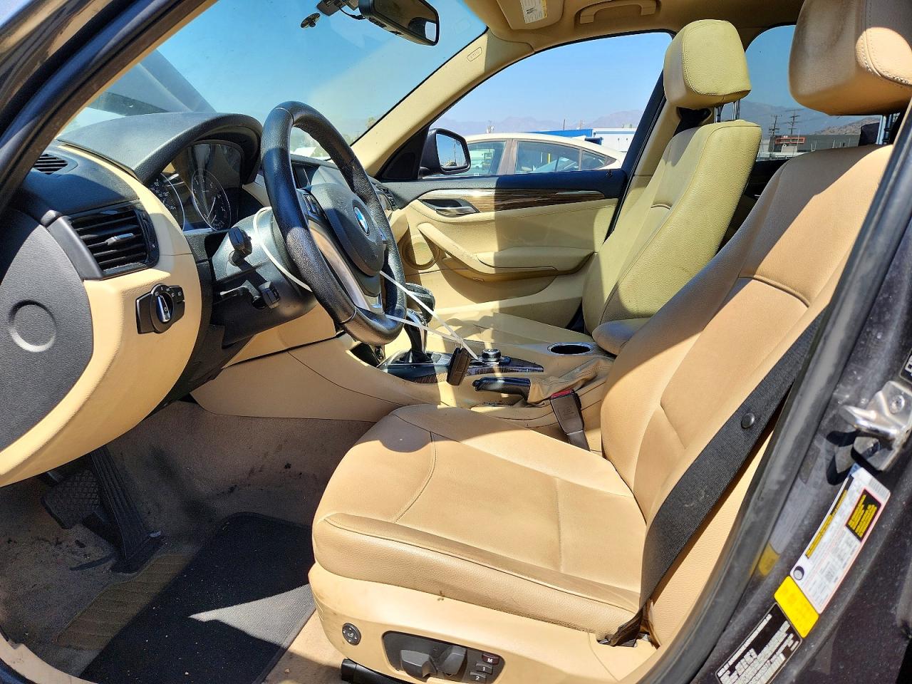 2014 Bmw X1 Sdrive28i Charcoal vin: WBAVM1C5XEVW50517