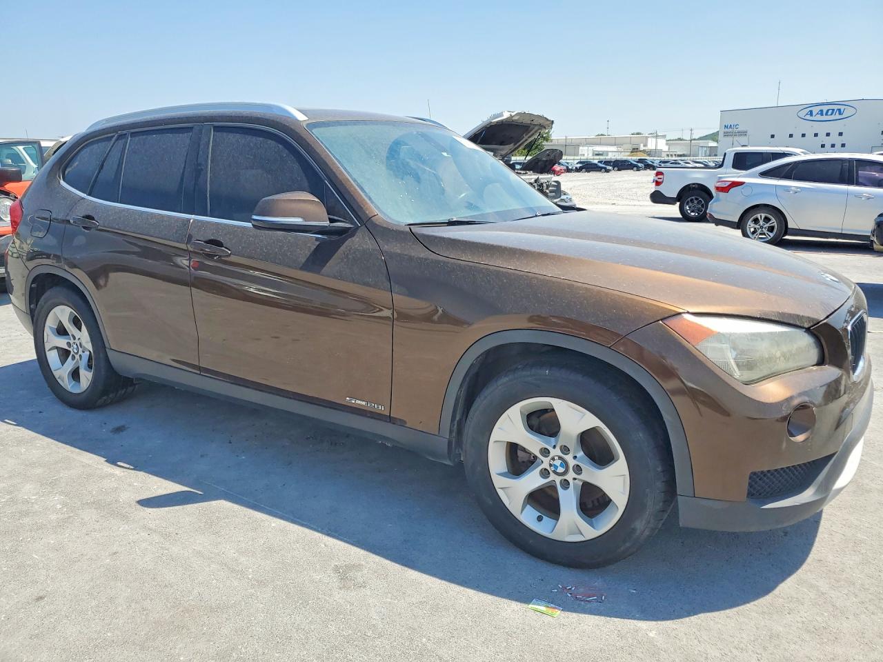 2014 Bmw X1 Sdrive28i Brown vin: WBAVM1C5XEVW51473