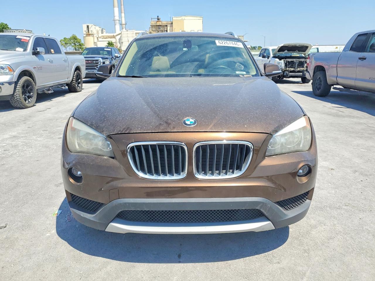 2014 Bmw X1 Sdrive28i Brown vin: WBAVM1C5XEVW51473