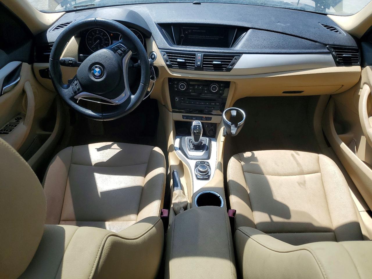 2014 Bmw X1 Sdrive28i Brown vin: WBAVM1C5XEVW51473
