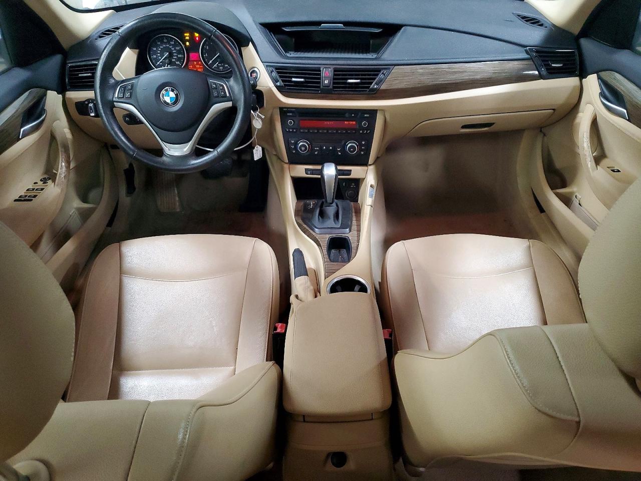 2013 Bmw X1 Xdrive35i White vin: WBAVM5C50DVV90477