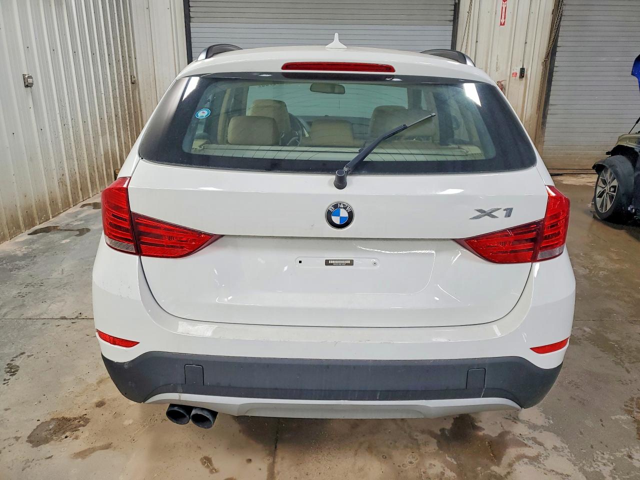 2013 Bmw X1 Xdrive35i White vin: WBAVM5C50DVV90477