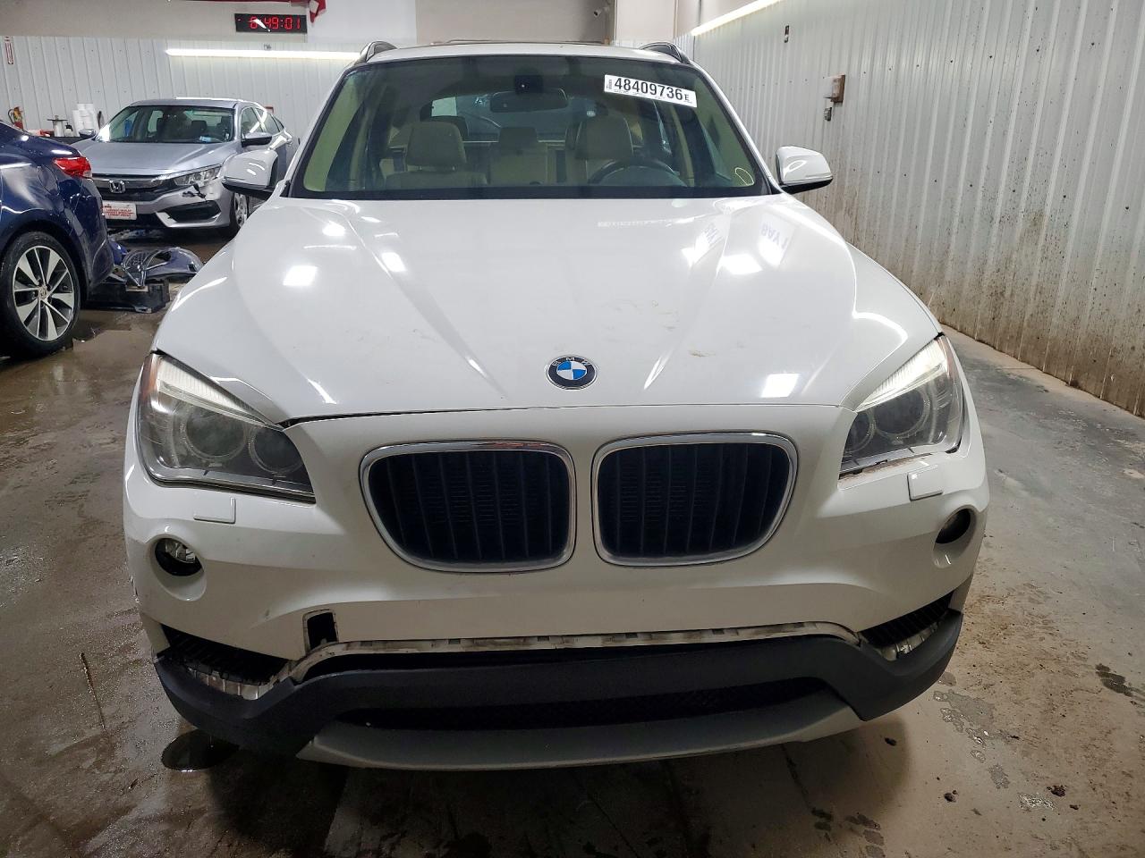 2013 Bmw X1 Xdrive35i White vin: WBAVM5C50DVV90477