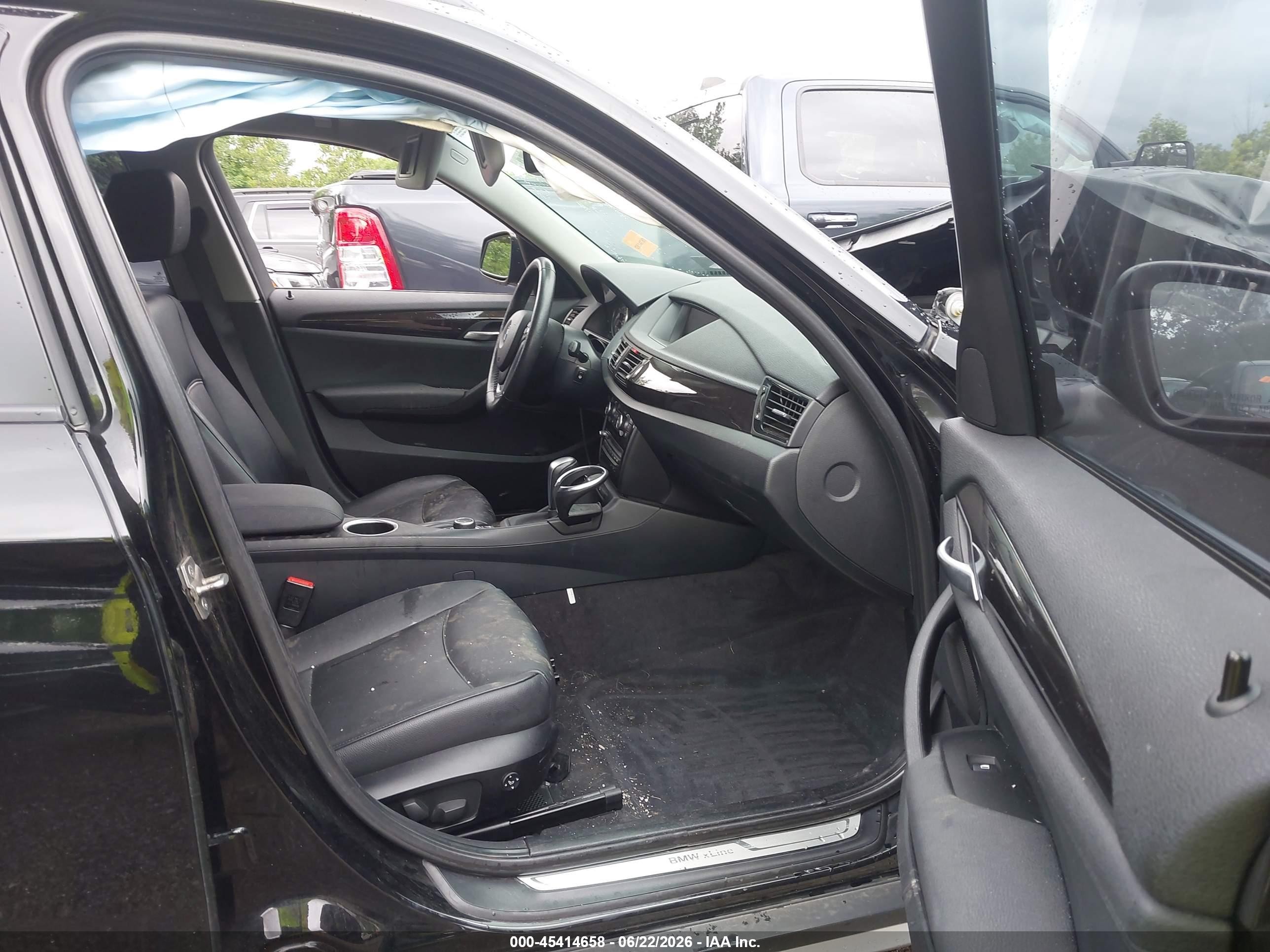 2013 Bmw X1 Xdrive35i Black vin: WBAVM5C50DVV90978