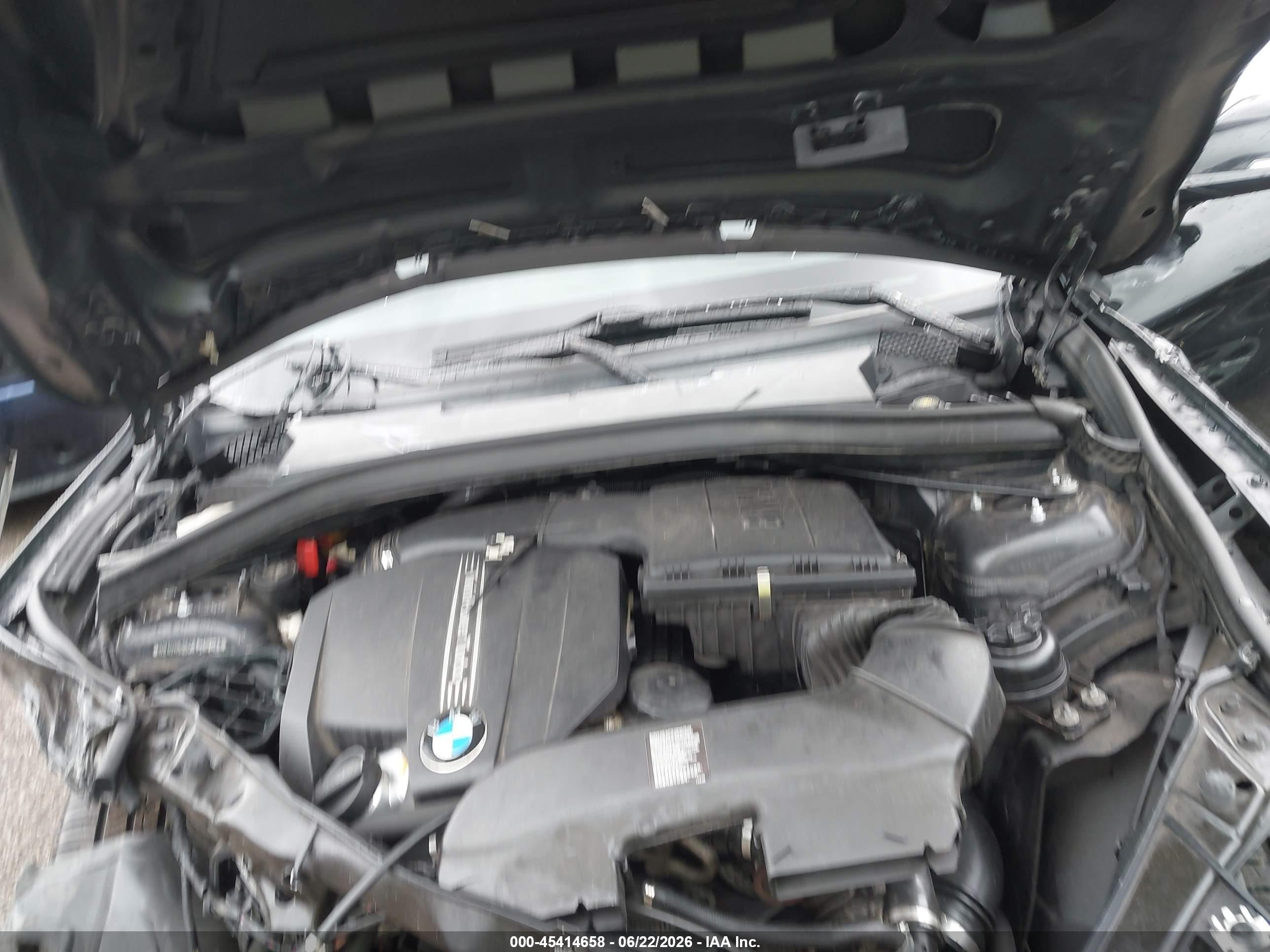 2013 Bmw X1 Xdrive35i Black vin: WBAVM5C50DVV90978