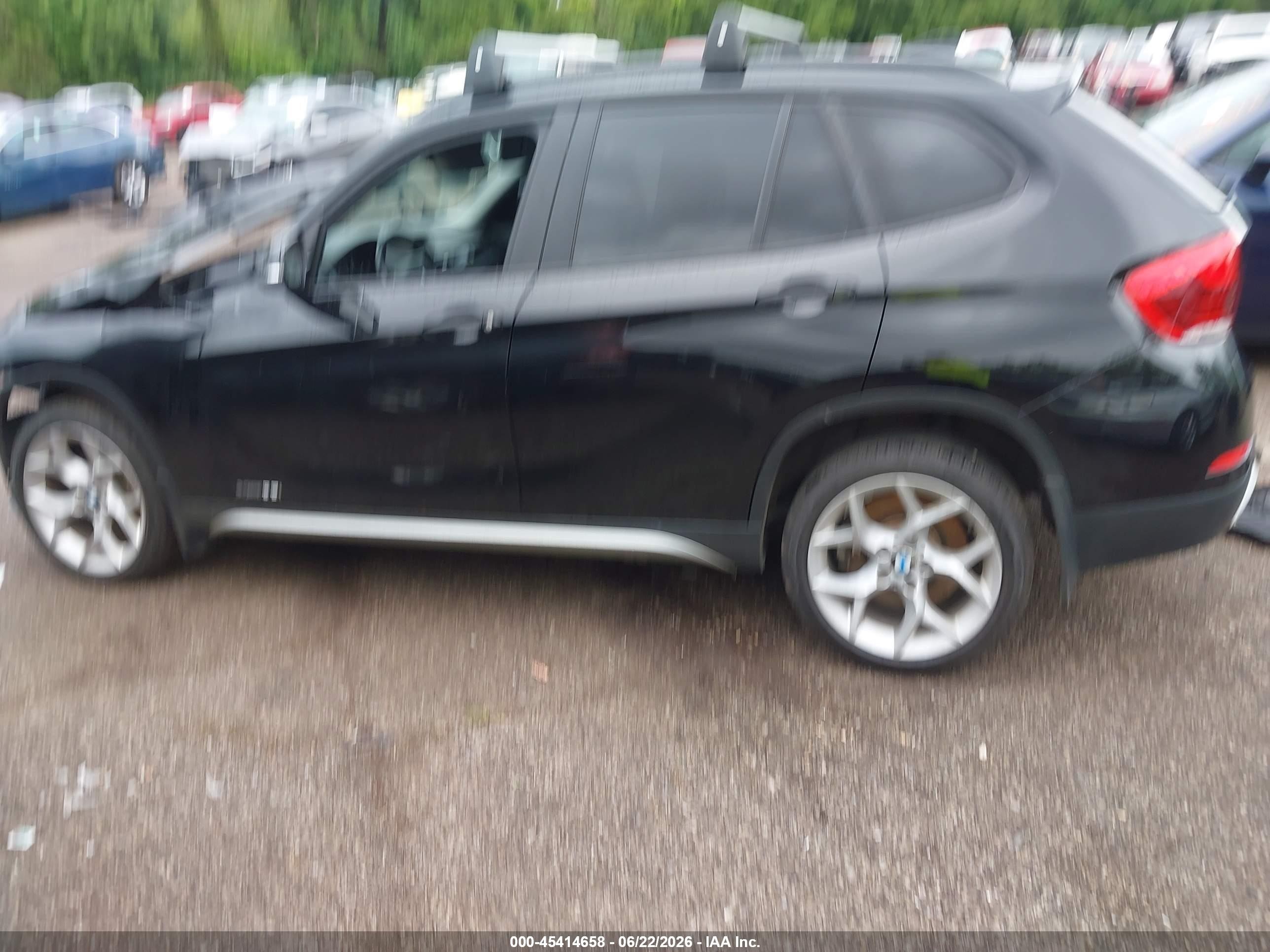 2013 Bmw X1 Xdrive35i Black vin: WBAVM5C50DVV90978