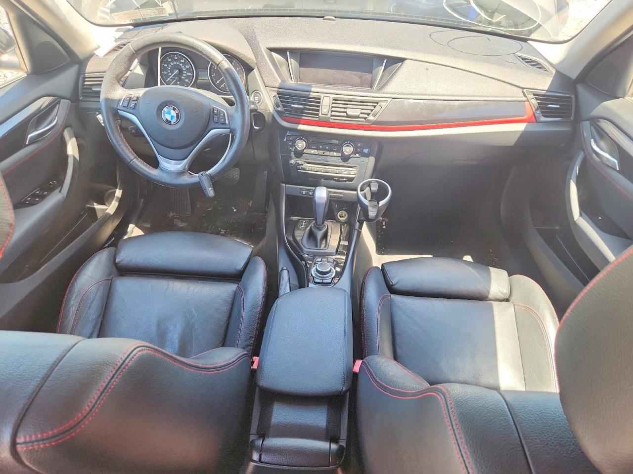 2015 Bmw X1 Xdrive35i Gray vin: WBAVM5C50FVV94872