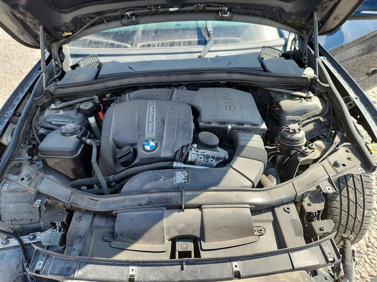 2013 Bmw X1 Xdrive35i Blue vin: WBAVM5C52DVV90562