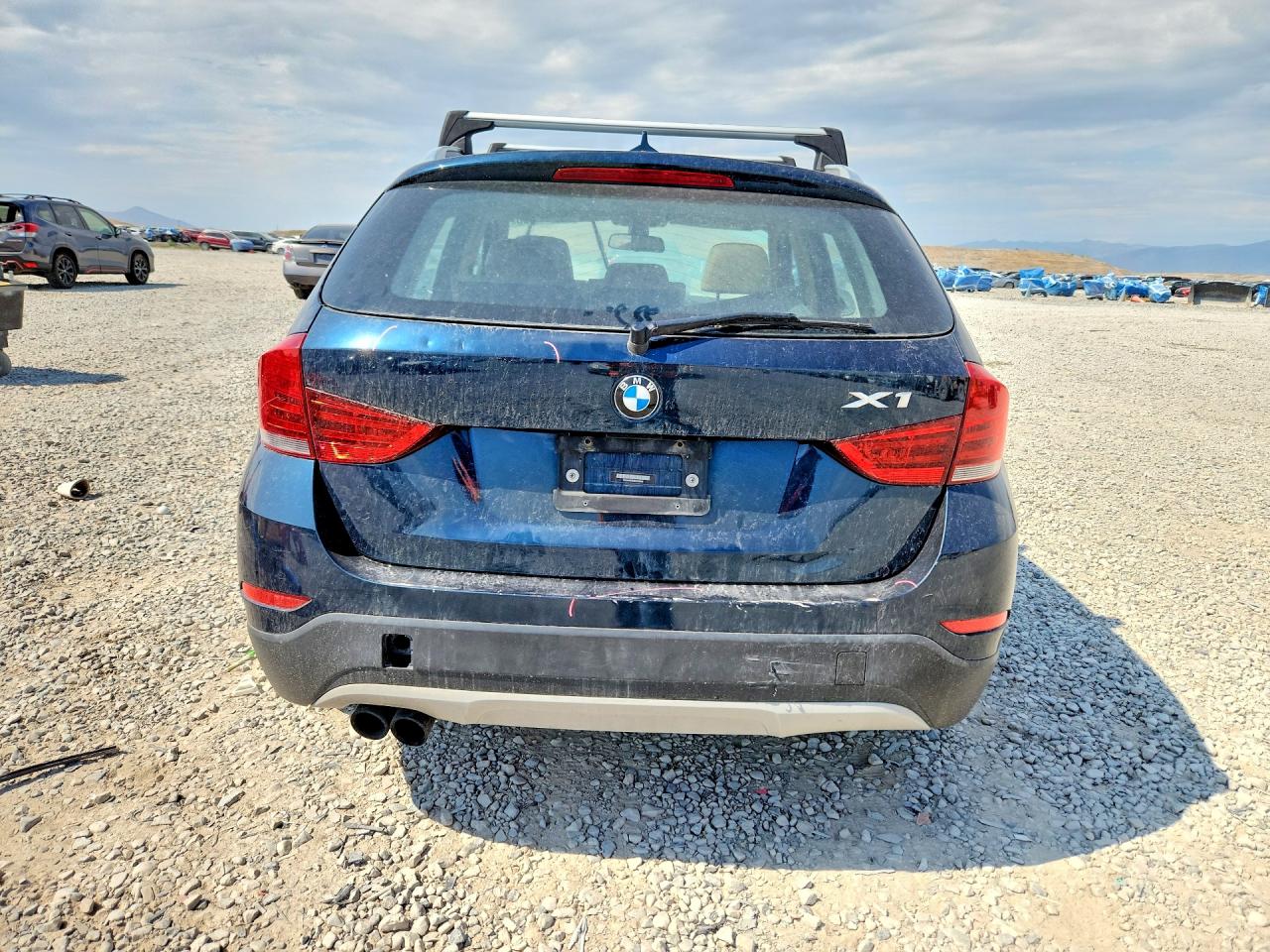 2013 Bmw X1 Xdrive35i Blue vin: WBAVM5C52DVV90562