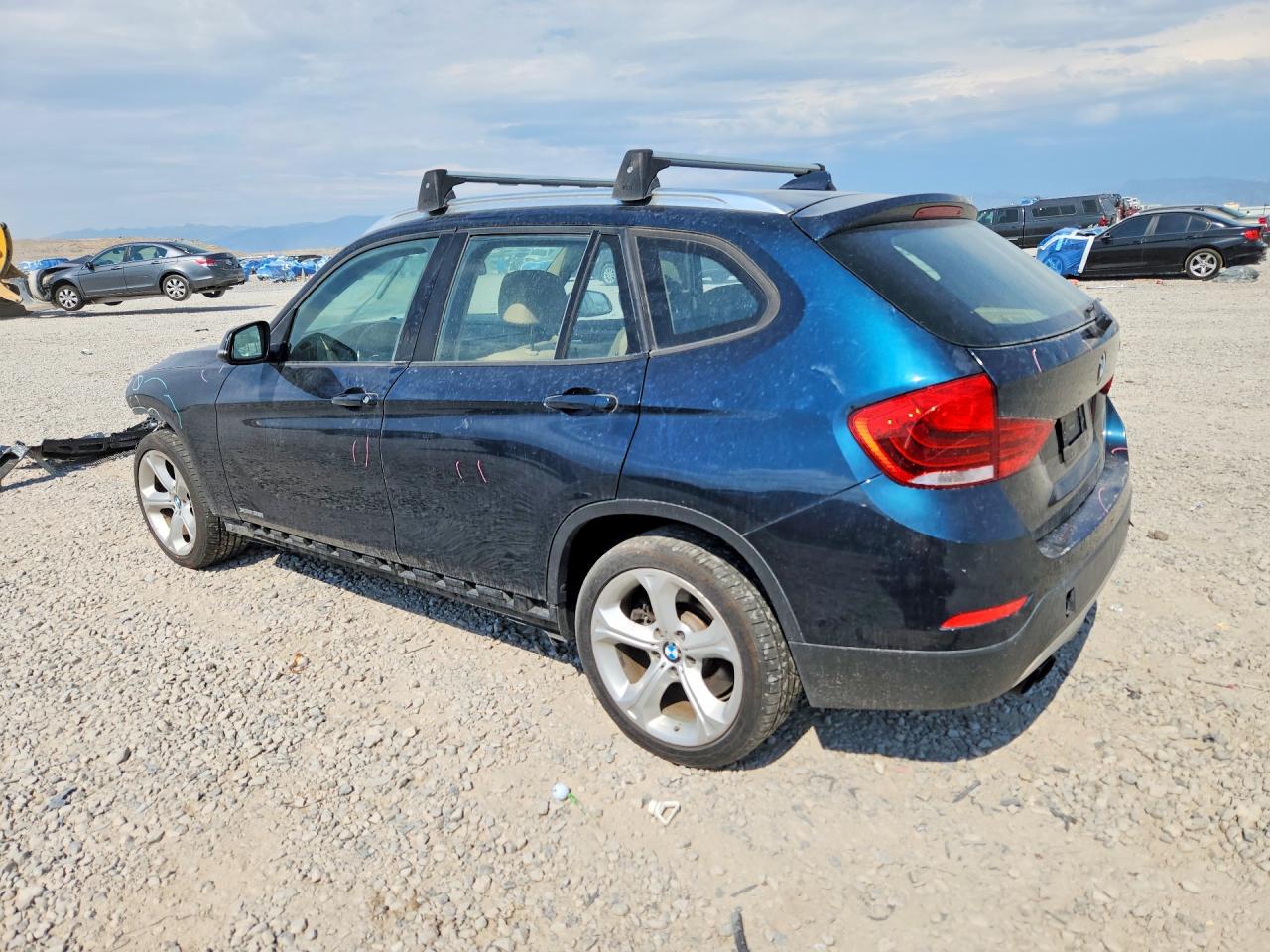 2013 Bmw X1 Xdrive35i Blue vin: WBAVM5C52DVV90562