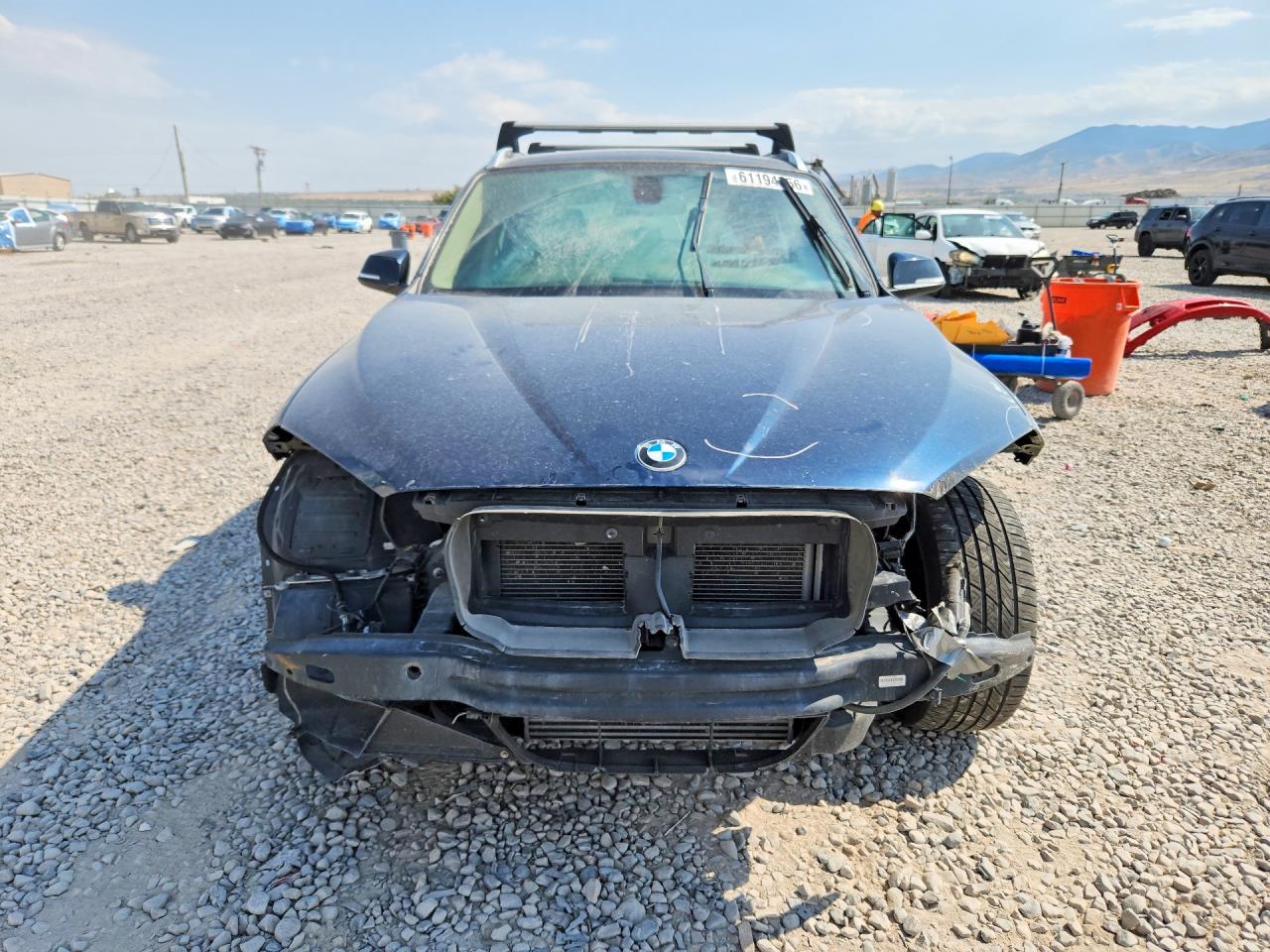 2013 Bmw X1 Xdrive35i Blue vin: WBAVM5C52DVV90562