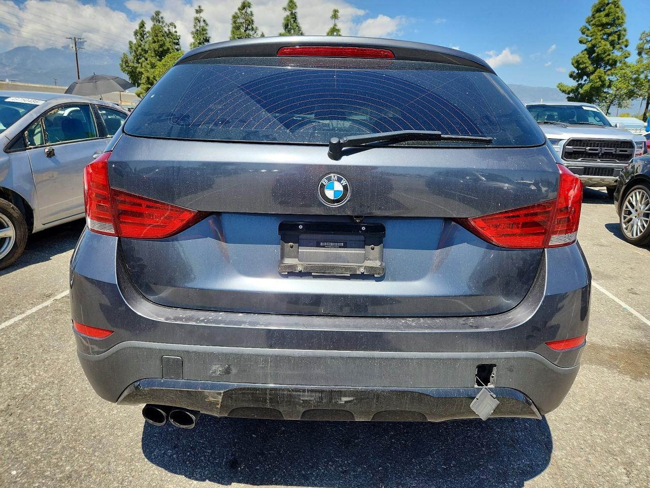 2013 Bmw X1 Xdrive35i Gray vin: WBAVM5C52DVV90898