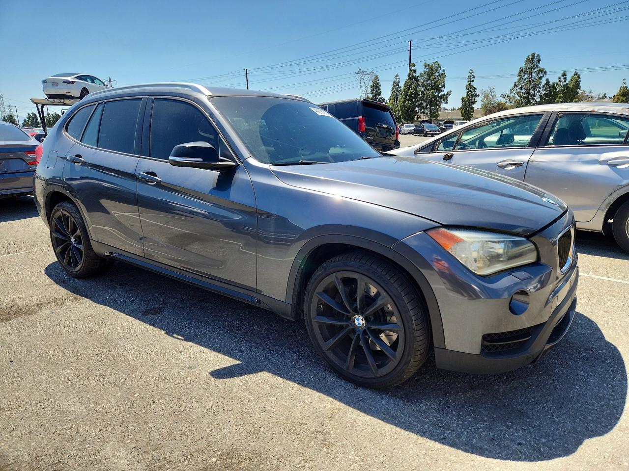 2013 Bmw X1 Xdrive35i Gray vin: WBAVM5C52DVV90898