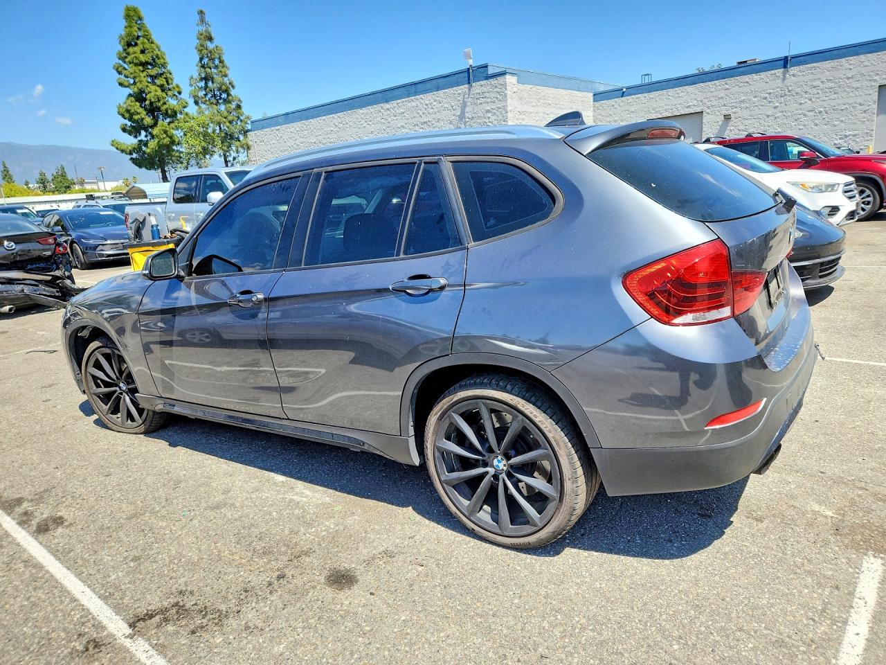 2013 Bmw X1 Xdrive35i Gray vin: WBAVM5C52DVV90898