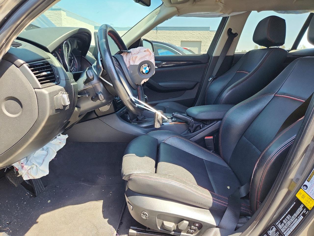 2013 Bmw X1 Xdrive35i Gray vin: WBAVM5C52DVV90898