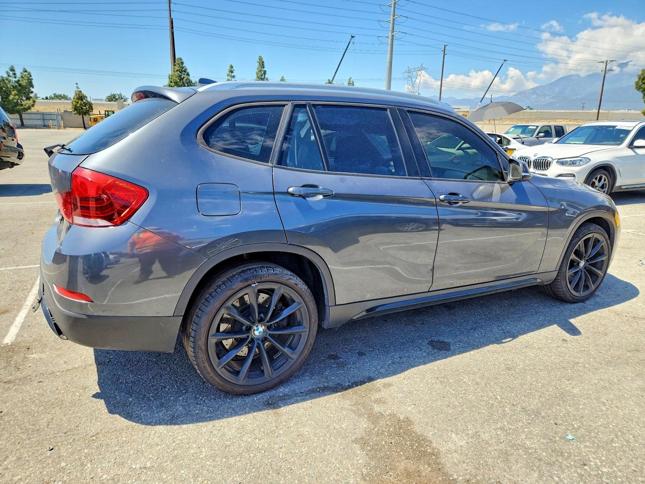 2013 Bmw X1 Xdrive35i Gray vin: WBAVM5C52DVV90898