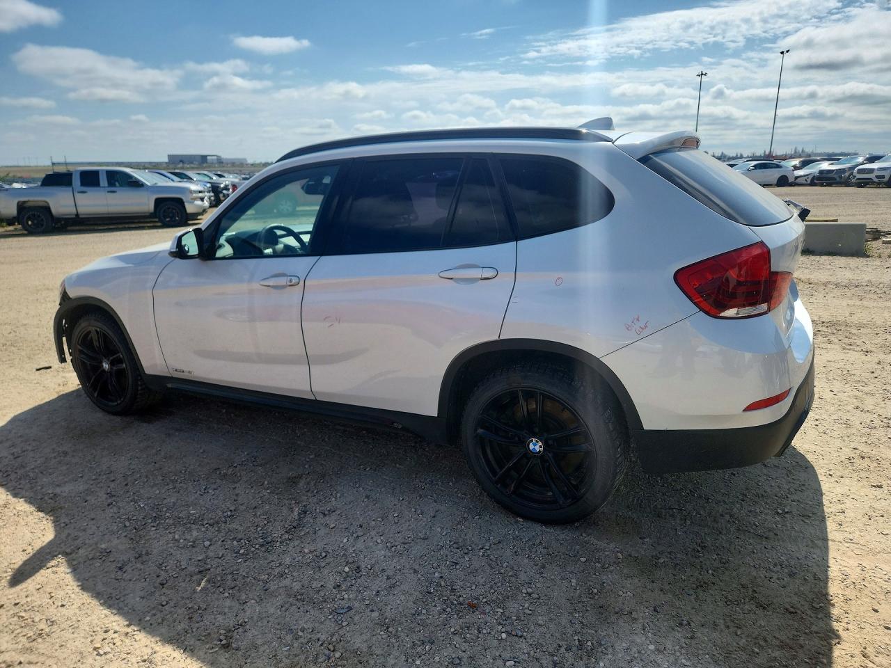 2014 Bmw X1 Xdrive35i Белый vin: WBAVM5C52EVV91230