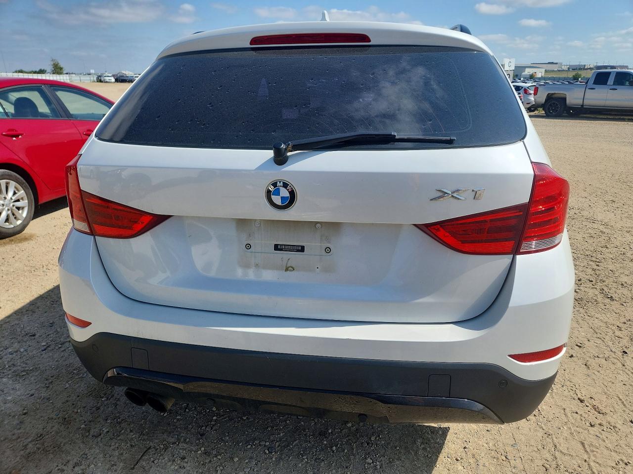 2014 Bmw X1 Xdrive35i Белый vin: WBAVM5C52EVV91230